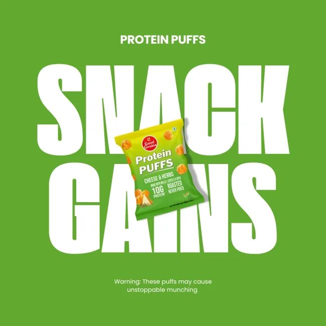 Cheese and Herb Flavoured Puffs