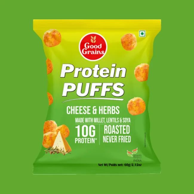 Cheese and Herb Flavoured Puffs
